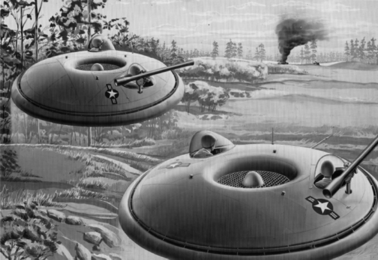 Thats No Ufo Meet The Air Forces American Built Flying Saucer The National Interest